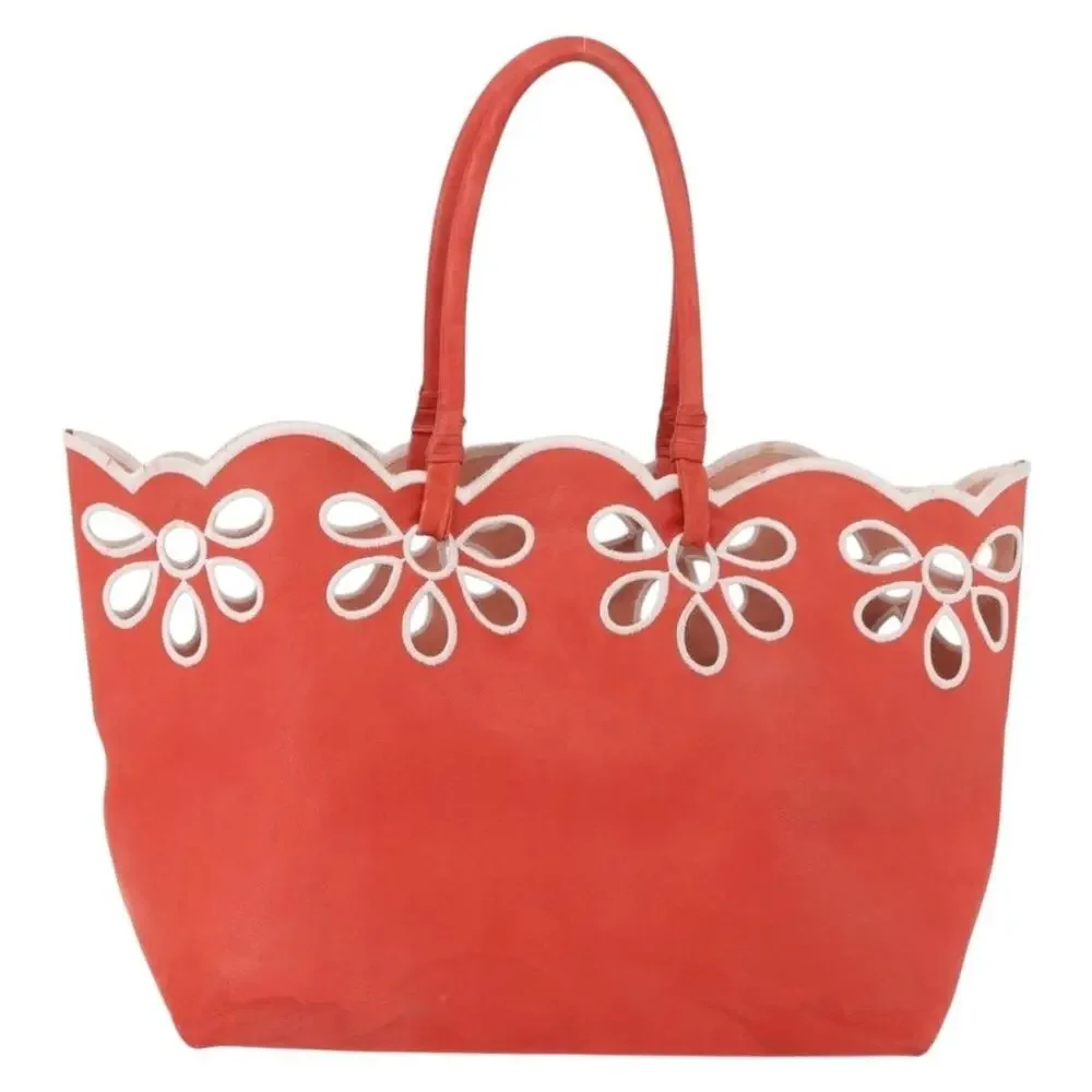 Celine Leather Classic Tote Orange